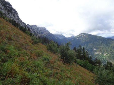 Au-dessus du Col de Fontanieu