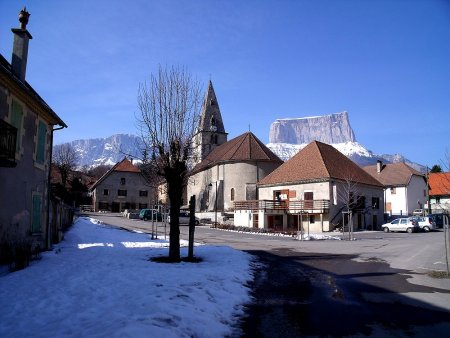 La place de Chichilianne