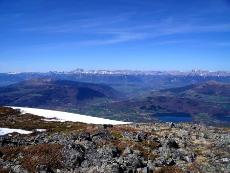 Lac de Pierre Châtel et Vercors