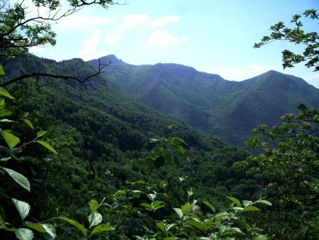 Regard sur la Combe de la Valette et celle du Ruisant