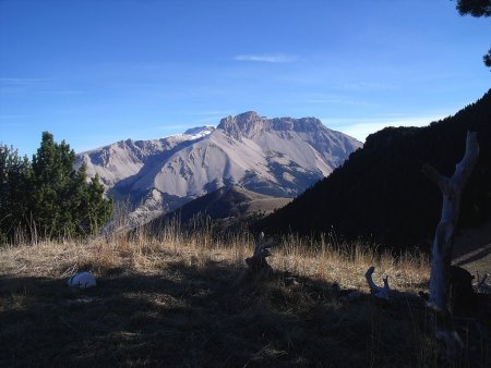 La Montagne d’Aurouze du Col de Malamort.