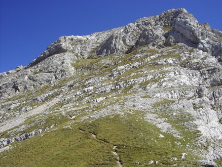 Du Col des Moucherolles, vue sur les crêtes de la Grande Moucherolle