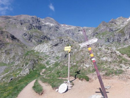 Au Col de la Pra.