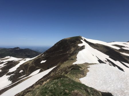 Crête vers le sommet