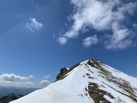 La crête nord.