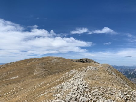 Crête de descente (rétro).