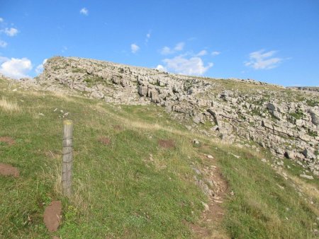 Remontée d’une antécime sud