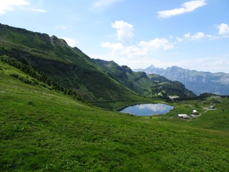 Retour au Lac de Vernant