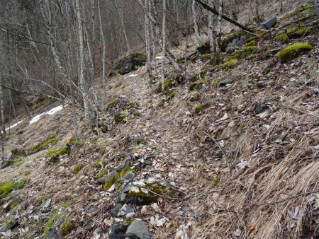 Au bout de cette traversée «périlleuse», on retrouve le «sentier des 30 épingles».