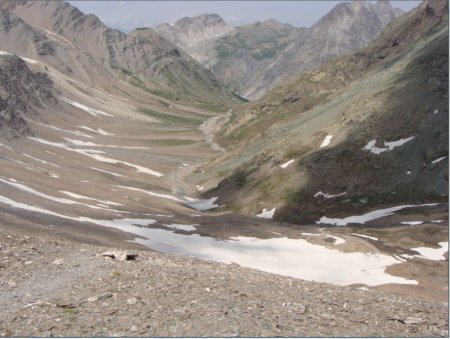 Vue du col de l’Autaret