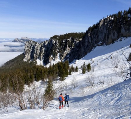 descente sur Lechaud