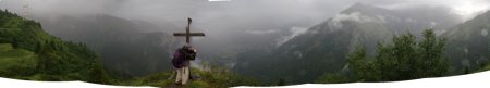 Vue Du collet d’Anterne