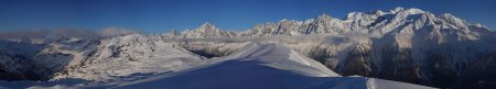 Pointe de Lapaz, panorama.