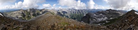 Pointe Rousse des Chambres, panorama complet.